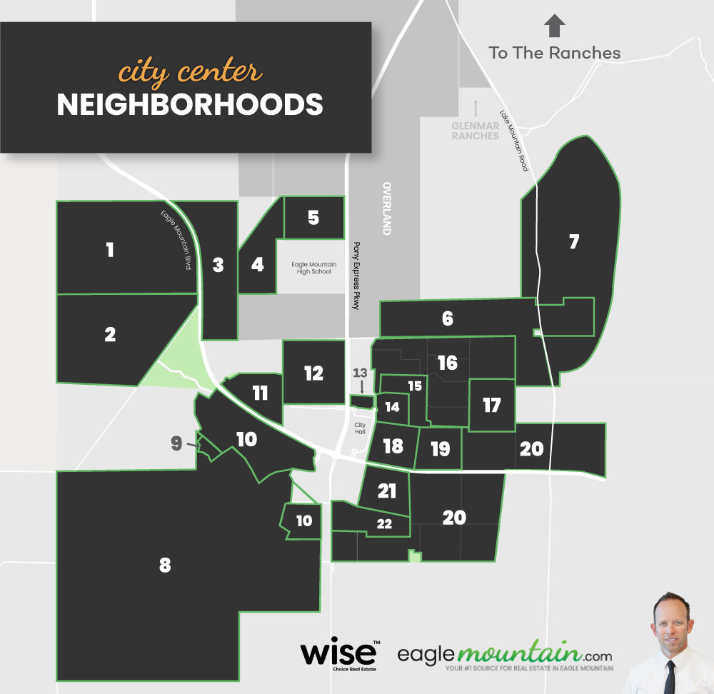 City Center at Eagle Mountain Neighborhood Map